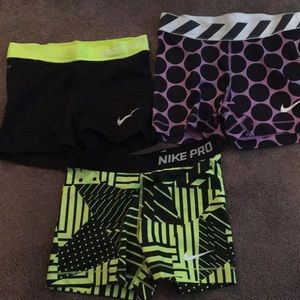 Nike pro shorts